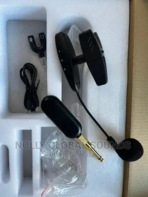 Rechargeable Saxophone Wireless Microphone System
