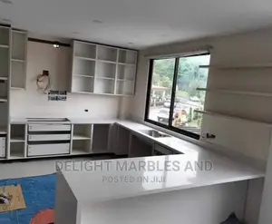 Superb Plain White Kitchen Top