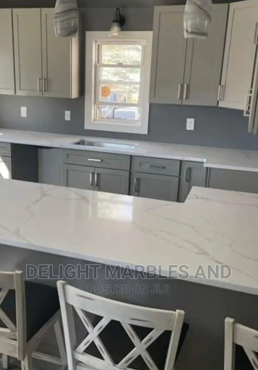 Superb Plain White Kitchen Top