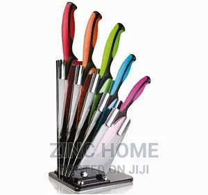 Taylors Eye Witness Dexterity 5pc Coloured Knife Block