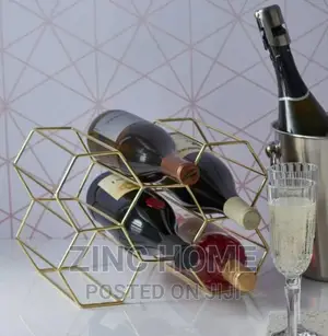 Viners Barware Bottle Rack Gold
