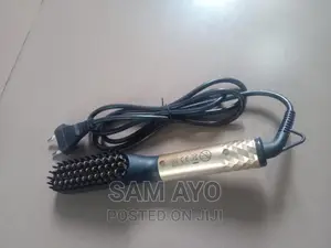 Electric Men's Beard Straightening Comb Brush