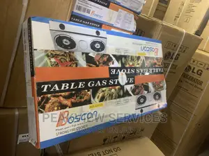 Classic Boscon 2 Burner Gas Cooker(Black)