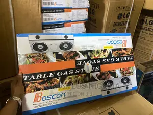 Boscon 2 Burner Gas Cooker - No Pot Stain