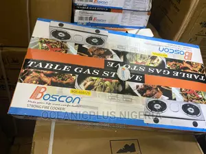 Boscon Gas Cooker {2 Burner -Bos-Gs012s}