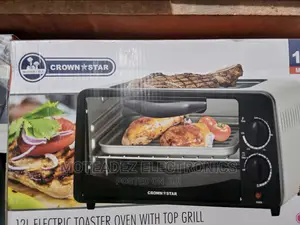 Master Chef 12l Electric Oven Toaster With Top Grill Plate