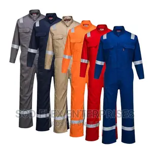 Safety Coverall With Reflection