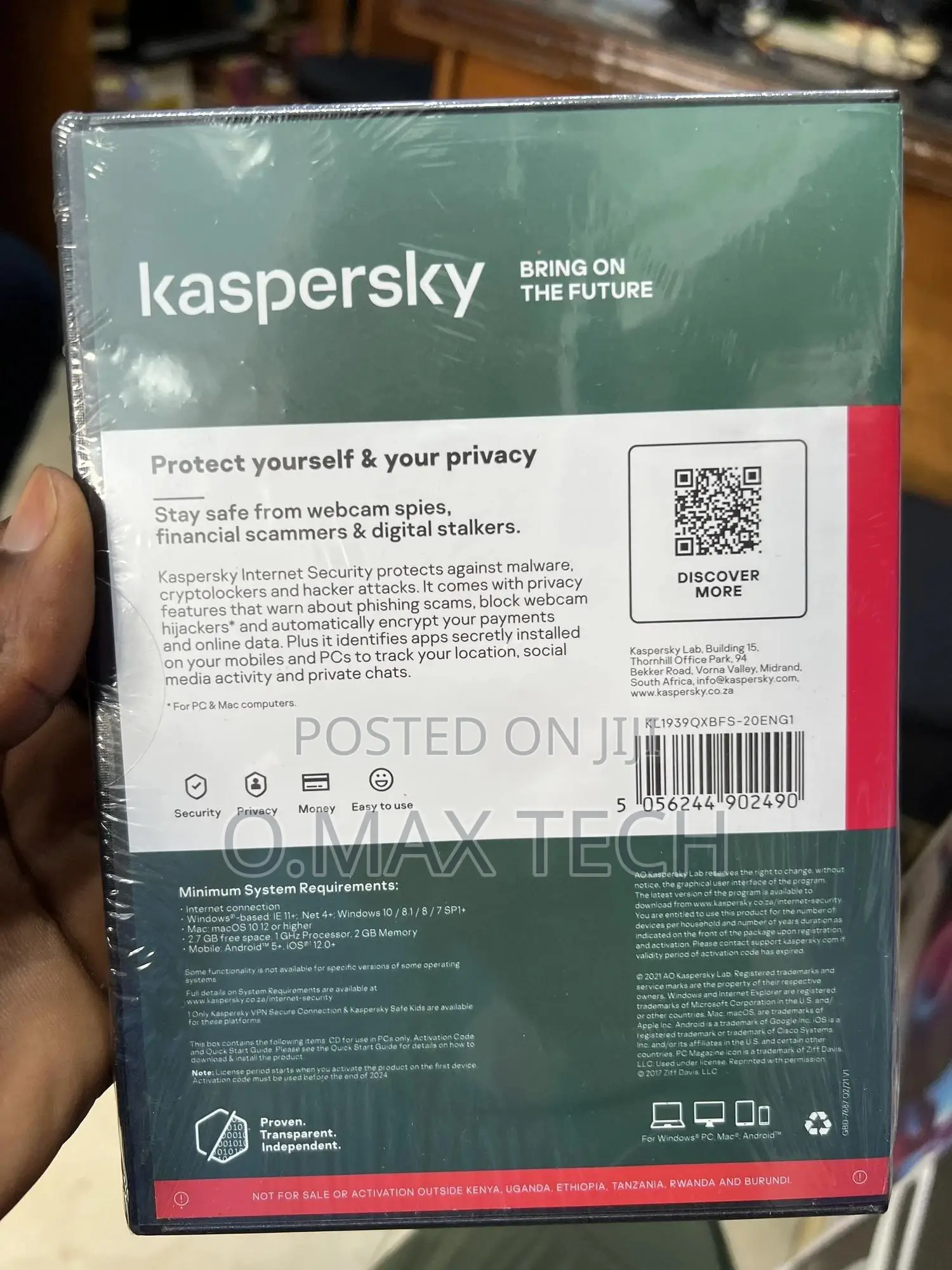 Kaspersky Internet Security 1user