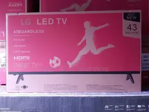 LG 43inchesboardlss Internet TV 2023