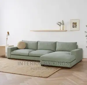 L-Shaped Catalogue Sofa Can Come in Colors