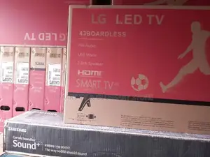 LG 43inches Thinq AI Home Dashboard