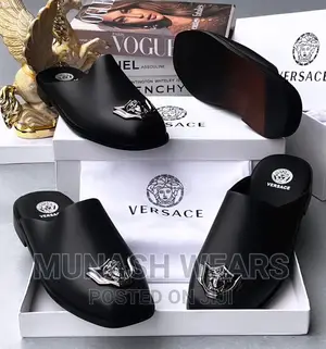 Versace Leather Half Shoe