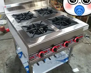 Four Burners Cooker Gas ,Commercial