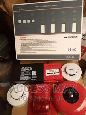 Vision Wide Uk) 4 Zone Fire Alarm Panel