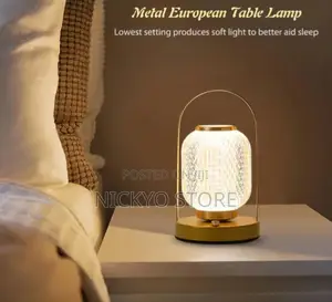Retro Table Lamp LED Desk Lamp Dimmable for Bedroom/Study