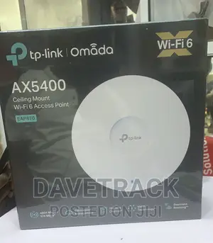 Tp-Link Wifi 6 Ceiling Mount Wireless Router - Ax5400 Eap670