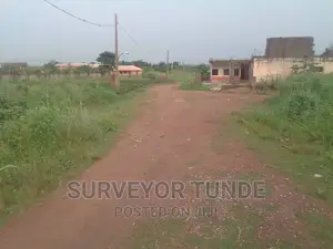 Fenced Round Full Plot of Land Along Iwaya Rd Yaba Lagos Nigeria