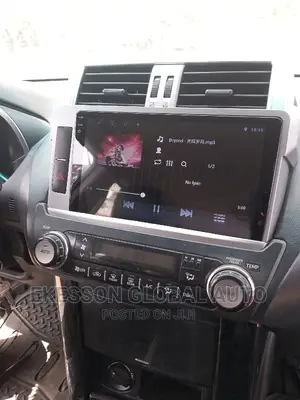 Toyota Prado 2015 Android Screen With Rear Camera and GPS
