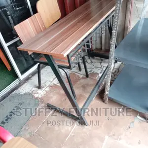 Double Seaters Students Tables With 2 Chairs