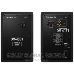 Pioneer Dj Dm-40 Studio Monitor Speaker, 4-Inch (Pair,Black)