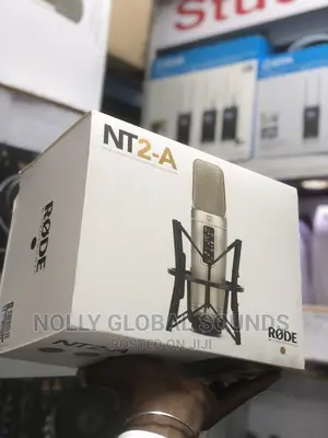 Rode NT2-A Studio Microphone + Boom Arm Table Mic Stand