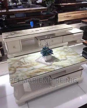 Original Executive Imported TV Stand and Center Table