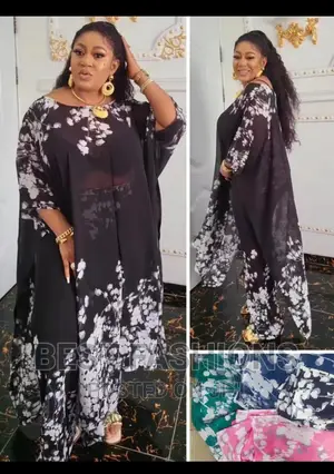 Quality Chiffon Ladies Kimono 2 Piece