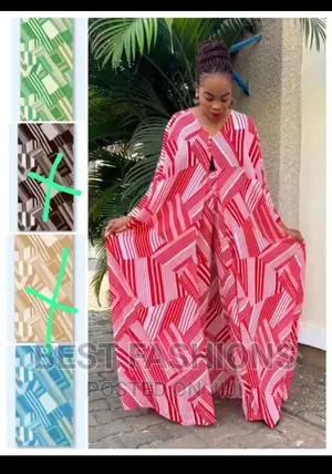 Cute Ladies Strip Chiffon Ladies Kimono 2 Piece