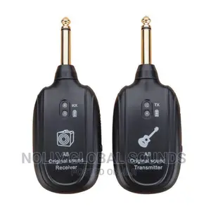 Wireless VHF Audio Guitar Transmitter Receiver,Rechargeable
