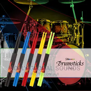 Plastic Drum Stick (Pair) 2pcs