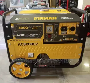 5.5kva Firman AC MASTER Petrol Generator 100% Copper Coil