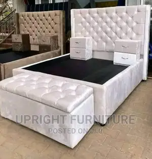 Bedframe 6 by 6 With Drawers and Footrest