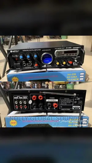 Amplifier MP-3, Karaoke, USB Port, SD Slot, FM
