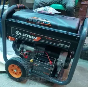 Lutian Remote Control Petrol Generator (12kva)100% Copper