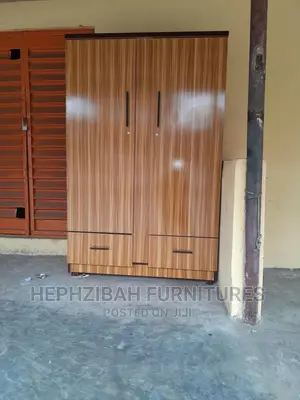 6ft X 4ft Brown Wardrobe