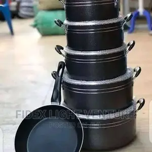 Five Set Non Stick Pot and Fly Pan