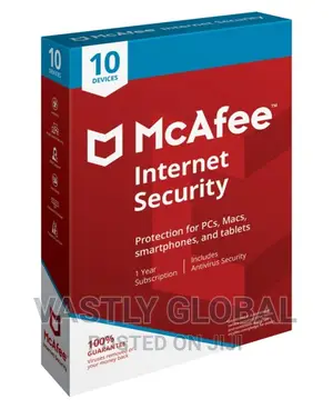 McAfee Internet Security 10 Devices 1 Year