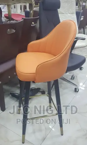 Leather Kitchen or Bar High Stool