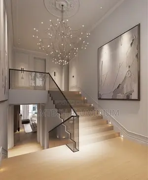 10MM Thick Grey Tinted Glass Staircase