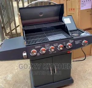 Four Burners Gas BBQ Grill