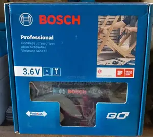 Bosch Cordless Screwdriver