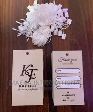 Paper Tags and Rope