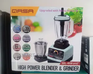 Qasa High Power Blender Stainless Grinder (2 Cups)