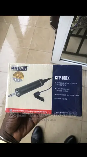 Ahuja CTP-10dx Tie-Clip Microphone