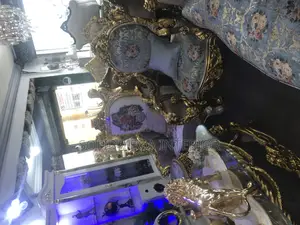 Solid Interior Golden Turkish Sofa