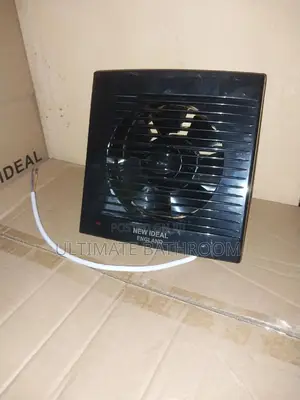 Black 6" Vent Fan