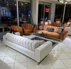 Solid Interior Full Set of Sofa