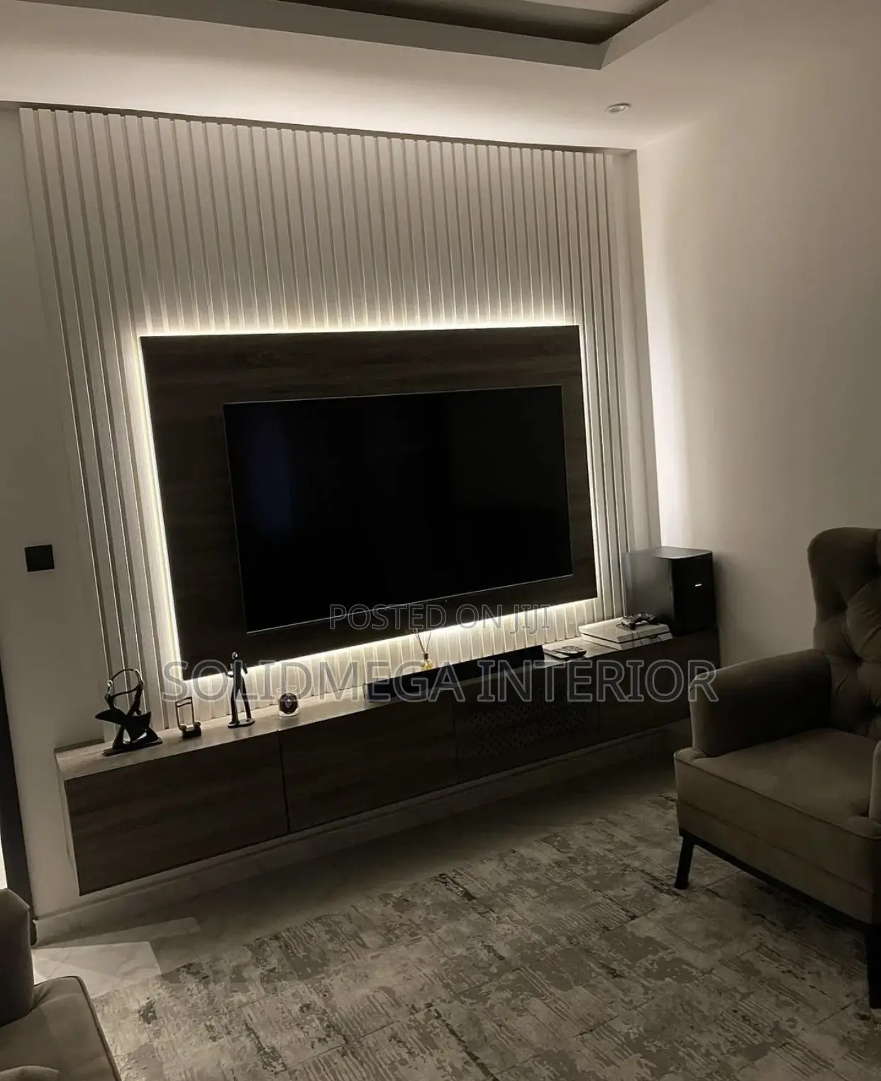 Solid Interior Tv Stand