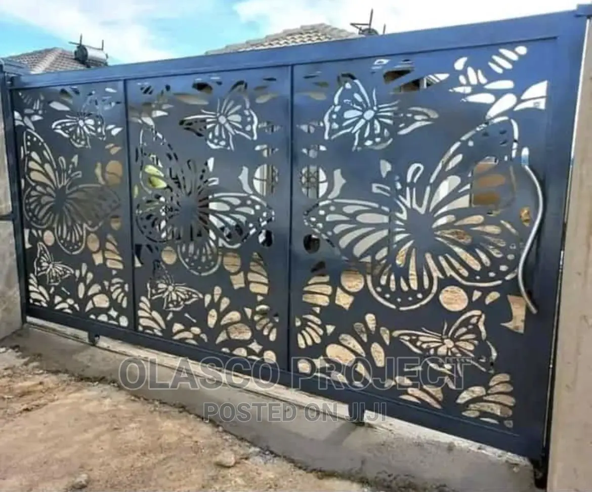 Rolling Gate Lazer Cut Design