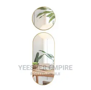 Luxury 2 In 1 Gold Mirror Set